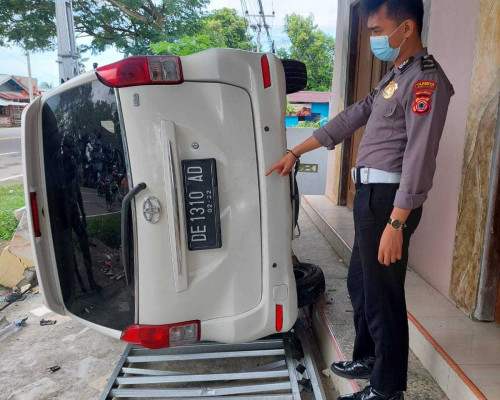 Ditabrak Avanza, Salatalohy Tewas di TKP