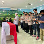Tiba di Jakarta, Kapolda Pimpin Doa Untuk Almarhum Briptu Faisal