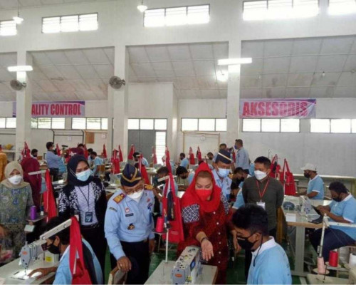 Kreatif, Pemuda Asal Bone Pencetus Industri Garmen Dalam Lapas