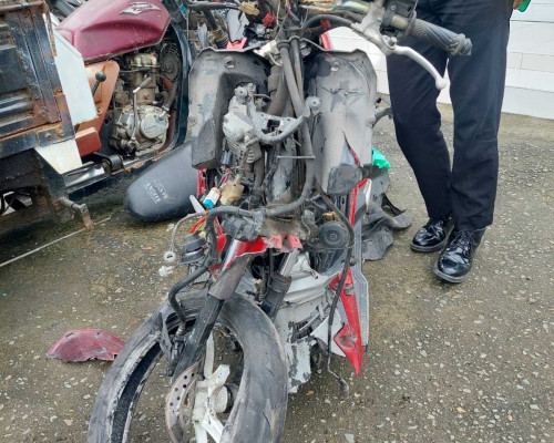 Ditabrak Avanza, Salatalohy Tewas di TKP