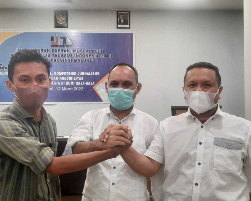 Imanuel Terpilih Jadi Ketum IJTI Maluku 