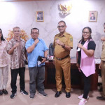 Bangun Sinergitas dan Kemitraan, PWI Maluku Kunjungi Diskominfo