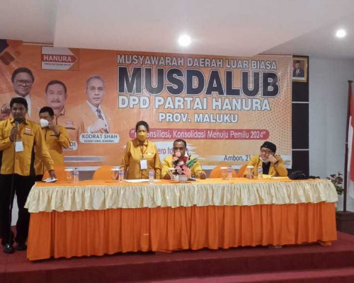 Ohorella Pimpin Hanura Maluku, Sapulette Bakal Proses Hukum