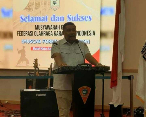 Agus Ririmase  Pimpin Forki Kota Ambon