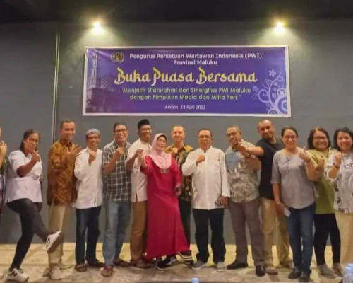 Jalin Silaturahmi, PWI Maluku Gelar Buka Puasa Bersama