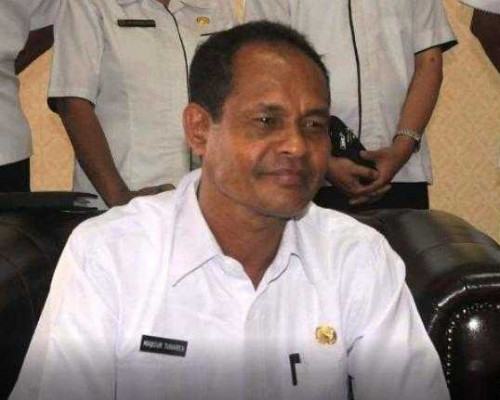 Mantan Sekda SBB Mansyur Tuharea Dituntut 2,6 Tahun Penjara.