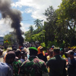Protes Rencana Pemilihan Raja, Warga Tulehu Blokir Jalan