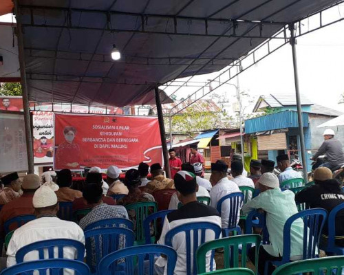 Sosialisai 4 Pilar Kebangsaan,  Mercy Barends Ajak Tokoh Agama Bula