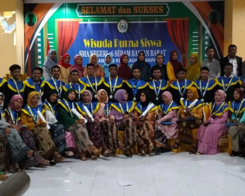 SMA Negeri 16 SBB Wisuda Perdana Sekolah Penggerak