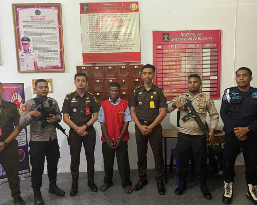 Kejari SBB, Berhasil Eksekusi Terpidana Pemalsuan Surat Tanah