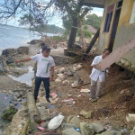 Puluhan Rumah Warga Nyaris Ambruk, Wabup Bursel Ngaku Anggaran Pemda Terbatas Bangun Talud