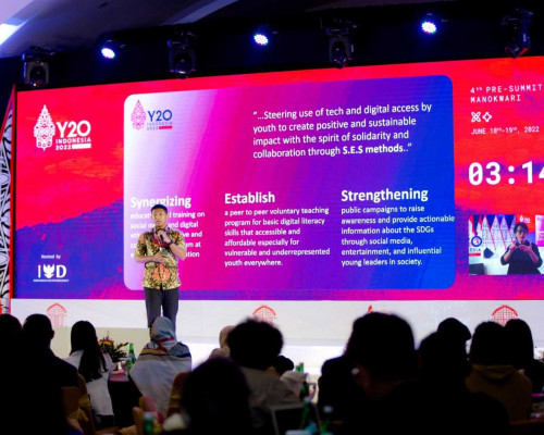 Pemuda Malteng Ini Mewakili Maluku di Side Event G20