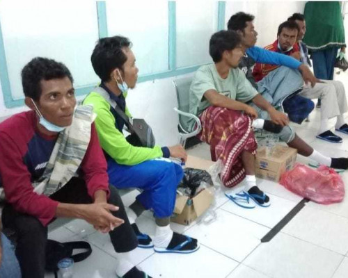 13 Hari Terombang-ambing, 12 ABK Ini Hanya Makan Gula Pasir dan Minum Air Hujan