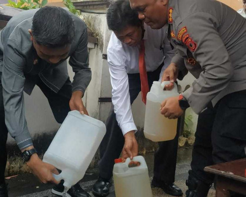 Pemicu Gangguan Kamtibmas, Polisi Musnahkan Ribuan Liter Miras