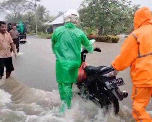 4 Desa Terendam Banjir, Masohi Siaga