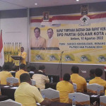 Golkar Gelar Rapimda dan Rakerda, Max: Kami Siap Menangkan Pileg, Pilpres dan Pilkada
