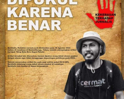 Tim Hukum Nurkholis Sesalkan Sikap Wawali Tidore Soal Kasus Kekerasan Terhadap Jurnalis