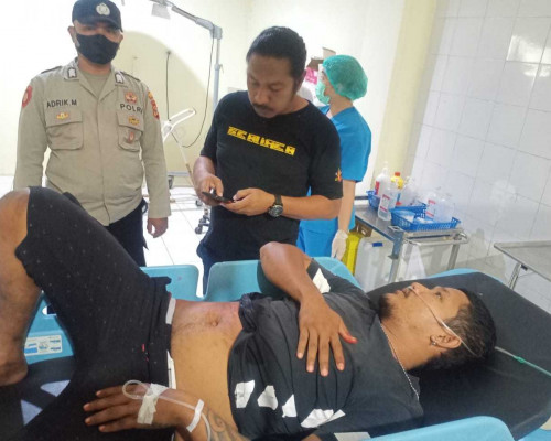 Pengemudi Angkot Salobar Nyaris Tewas Ditikam