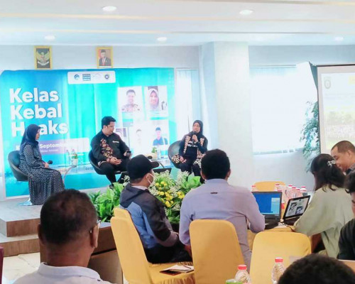 Kelas Kebal Hoaks di Ambon Diikuti Puluhan Peserta