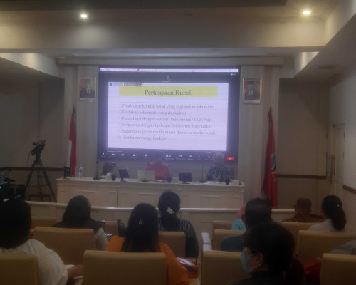 Aplikasi Tanggap Dini Konflik Dikembangkan di Ambon