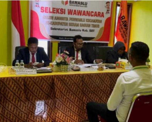 90 Calon Panwascam Se-SBT IKut Seleksi Wawancara