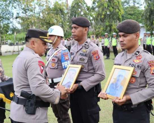 Kasus Asusila dan Disersi, 5 Anggota Polres SBB Dipecat