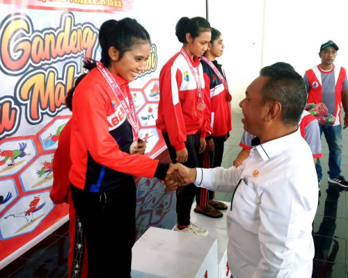 Medali Emas Pertama POPMAL Diraih Karateka KKT