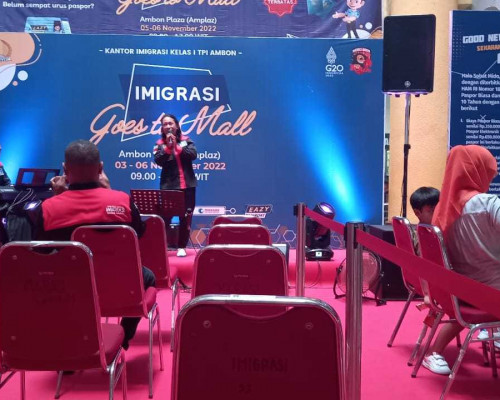 Kantor Imigrasi Kelas I Ambon Buka Pendaftaran Paspor di Amplaz