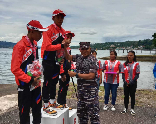 Malra dan Ambon Berbagi Medali Renang OWS POPMAL IV