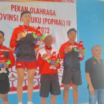 Petenis Ambon Sapu Bersih Medali Tunggal Putra dan Putri