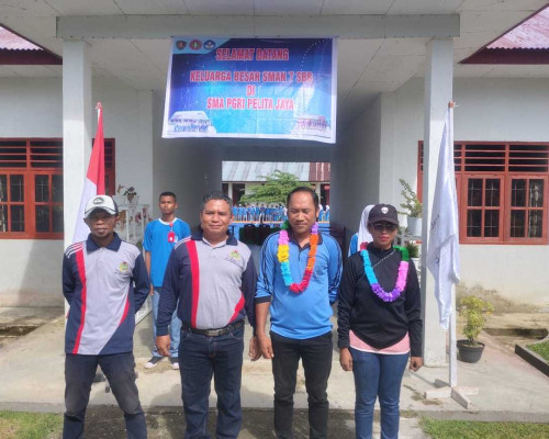 SMAN 7 SBB - SMA PGRI Pelita Jaya Jalin Persahabatan    