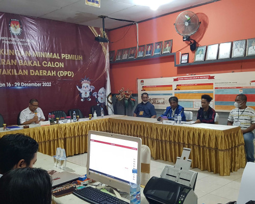 16 Balon Anggota DPD Serahhkan Dukungan, 4 Diantaranya Petahana