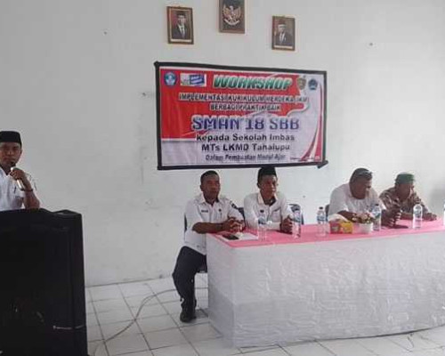 SMA 18 SBB Gelar Workshop Implementasi Kurikulum Merdeka