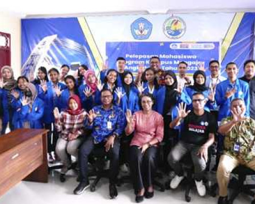 Dilepas Menteri Nadiem, 84 Mahasiswa Kampus Mengajar Diterjunkan di 5 Daerah di Maluku