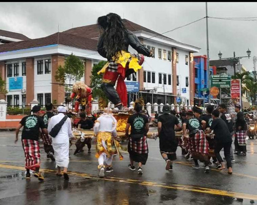 Prosesi Ogoh-ogoh Bersihkan Kota Ambon dari Hal Negatif
