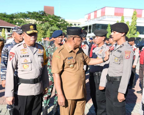 Polda Maluku Gelar Pasukan Operasi Ketupat Salawaku, Siap Amankan Mudik Lebaran