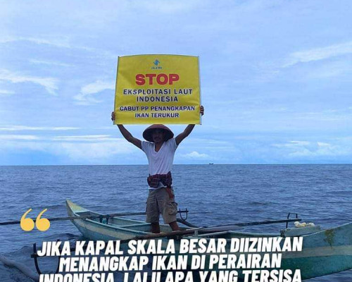Jalan Ina Mendayung 15 Mil, Tolak Kebijakan Perikanan Ikan Terukur