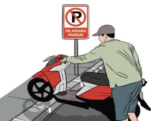 Dishub Gencar Razia Kendaraan Parkir Liar