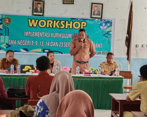 Workshop Implementasi Kurikulum Merdeka Digelar di SMA 7 SBB