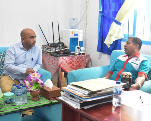 Direktur Ameks Bertandang ke SMA Kristen Saumlaki