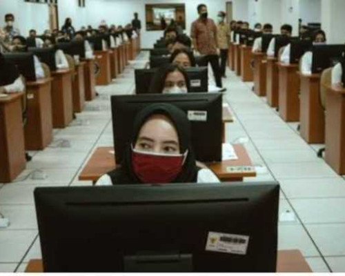 Ratusan ASN di Malteng Ikut Ujian Kedinasan