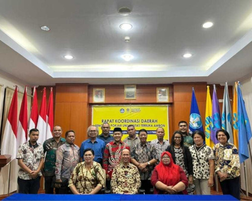 UT Ambon Rakorda dengan Pengurus Pokjar se-Maluku