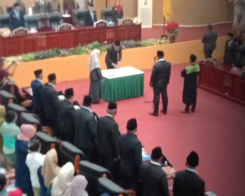 Dilantik Jadi Anggota DPRD Kota Tual, Fatahila Rahaded: Ini Adalah Amanah