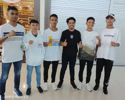 Artha Kaisupy Cs Bertolak Menuju Lampung