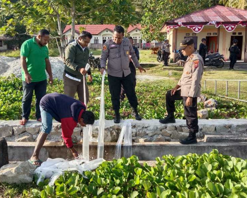 Polsek Leihitu Sita Ratusan Liter Sopi