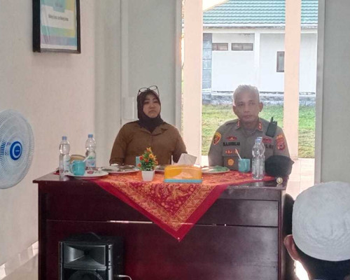 Kunker di Kepala Madan, Safitri Tinjau Rumah Sakit Pratama di Desa Fogi