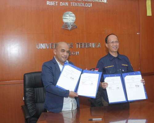 Tingkatkan Kualitas Pendidikan, UT Ambon dan Ameks Sepakat Kerja Sama