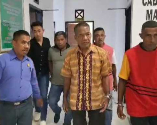 Korupsi Dana Desa, Mantan Raja Morale Ditahan