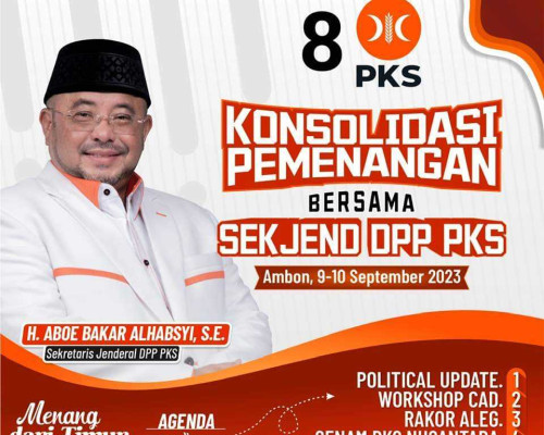 Sekjen PKS Akan Kunjungi Ambon