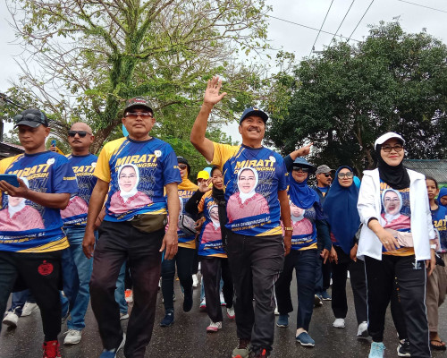 Ribuan Warga Ikut Jalan Santai Peringati HUT AT-Comunity